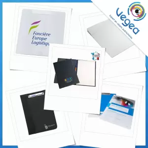 écritoire publicitaire ou porte bloc-notes / clipboard , personnalisé avec votre logo | Goodies Vegea