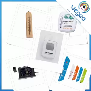 Thermomètre extérieur personnalisable | Goodies Vegea