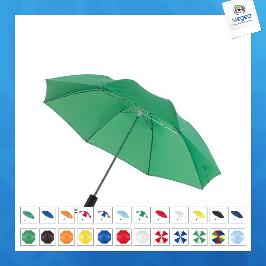Parapluie pliable logoté 1er prix